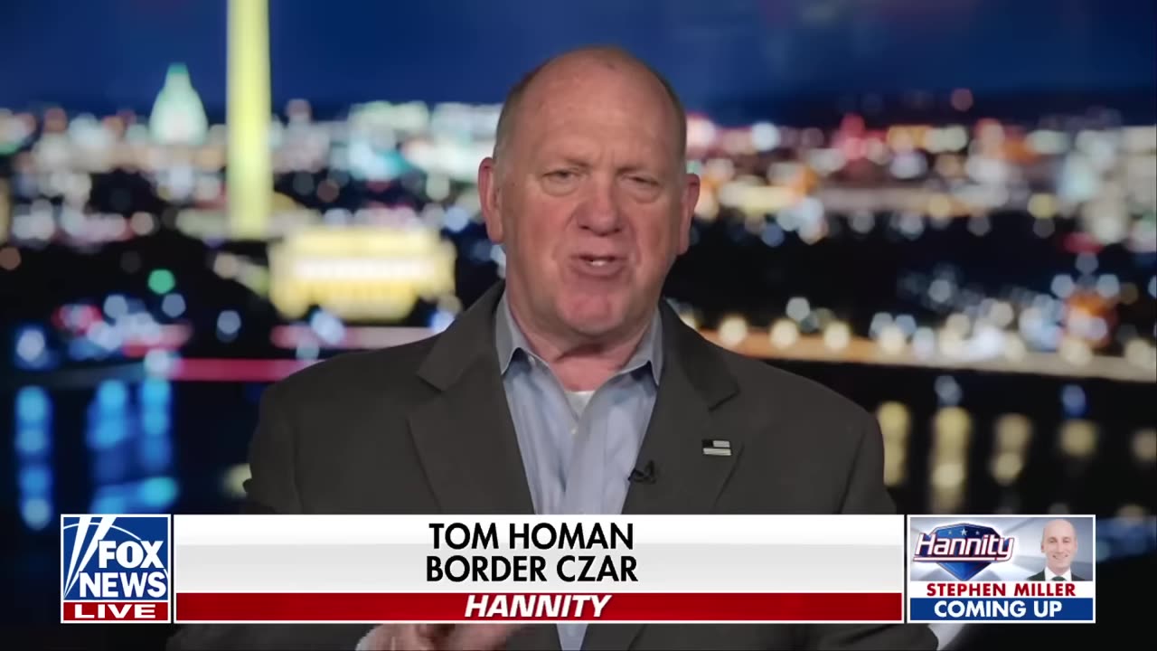 Tom Homan rips into Dems' 'silence' during these national security threats