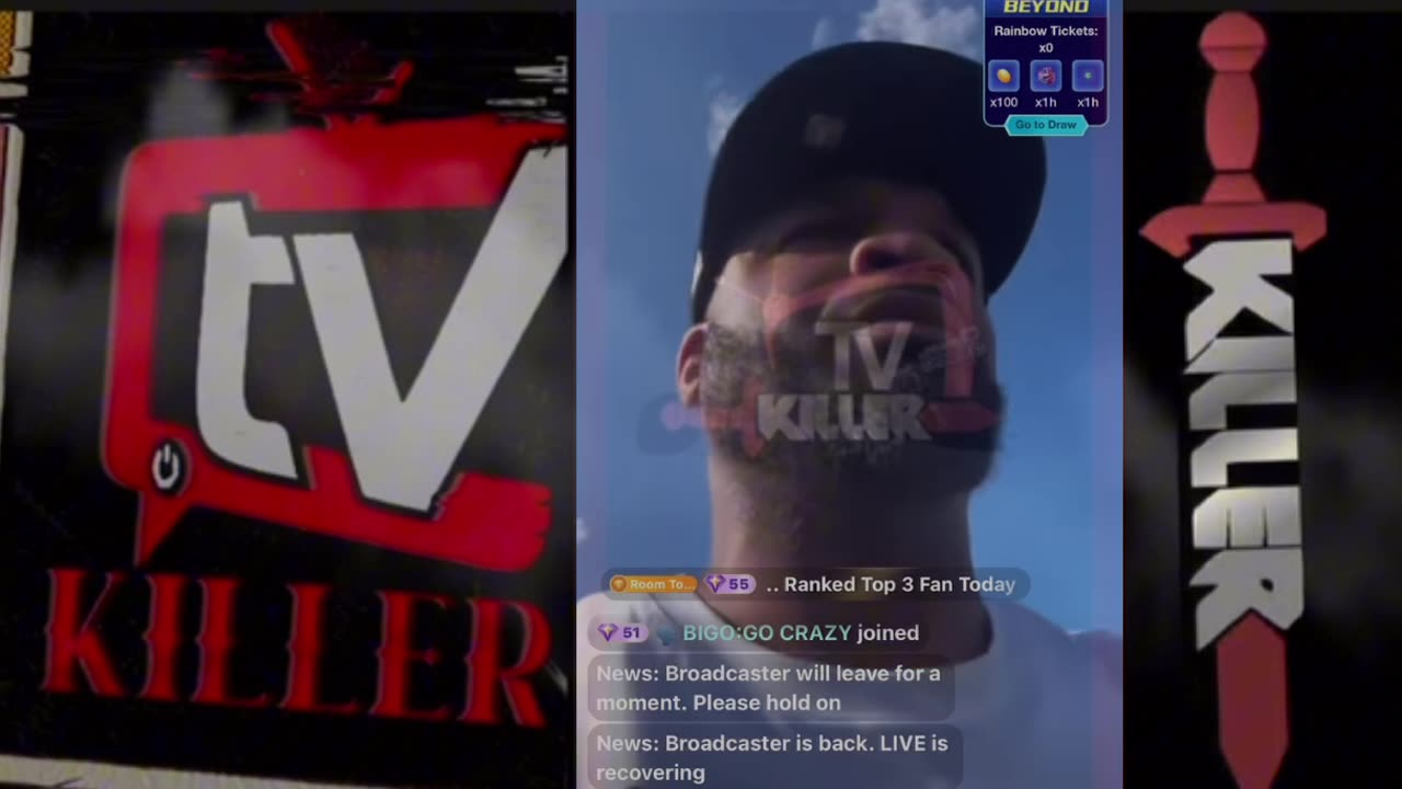 KEVIN JONES OUTSIDE SHOW DOLLA BILL HIS LOCATION