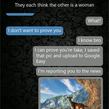 'I am reporting you to the news'