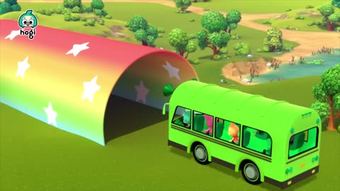 Learn Colors with Bus Slides and Hogi _ + Compilation _ Colors for Kids _ Pinkfong _ Hogi