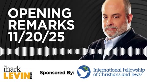 Mark's Opening Remarks - 11/20/25