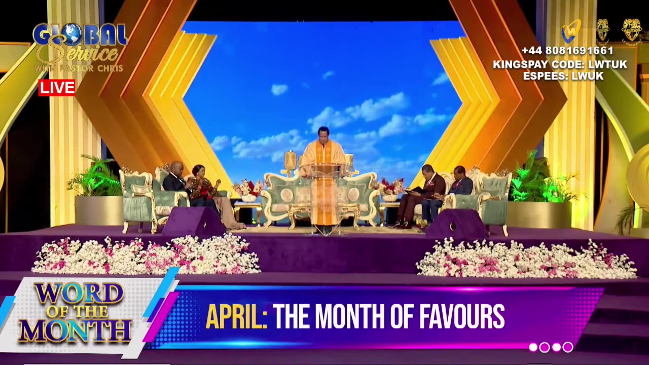 6 APRIL, 2025 - GLOBAL COMMUNION SERVICE WITH PASTOR CHRIS