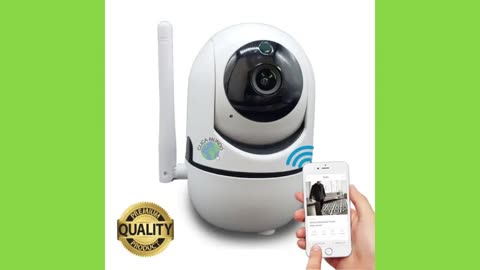 Mini Camera Segurança Robô Wifi Hd Babá Pet Onvif Noturna - Orbitronic