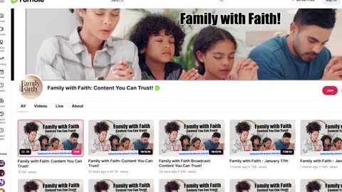 Family with Faith: Content You Can Trust 24X7