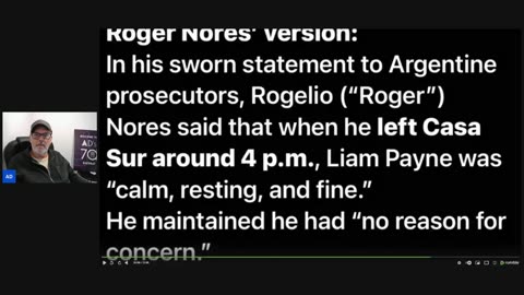 “They said Liam met Roger inside the lobby…