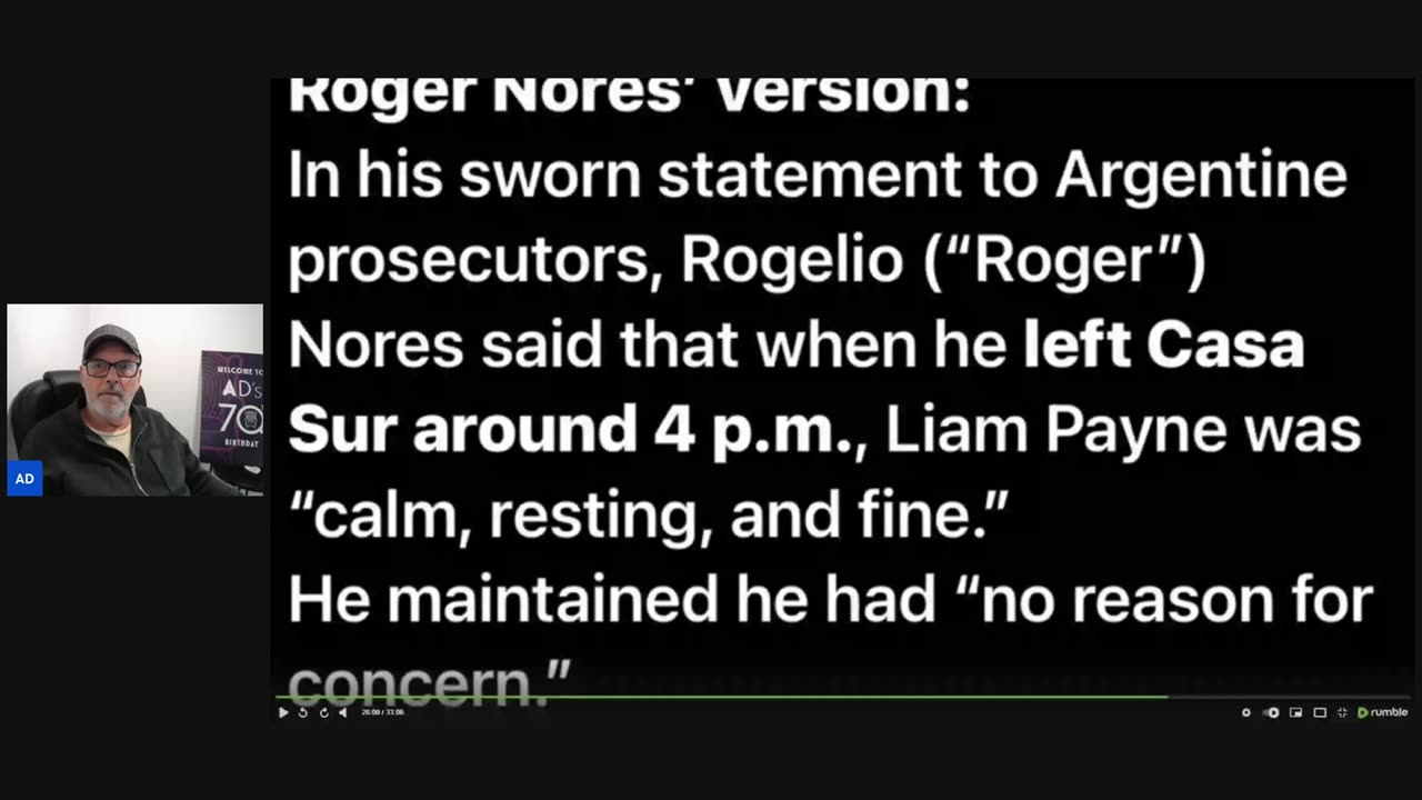 “They said Liam met Roger inside the lobby…