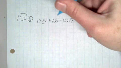Saxon Algebra 1 Lesson 65 (b)