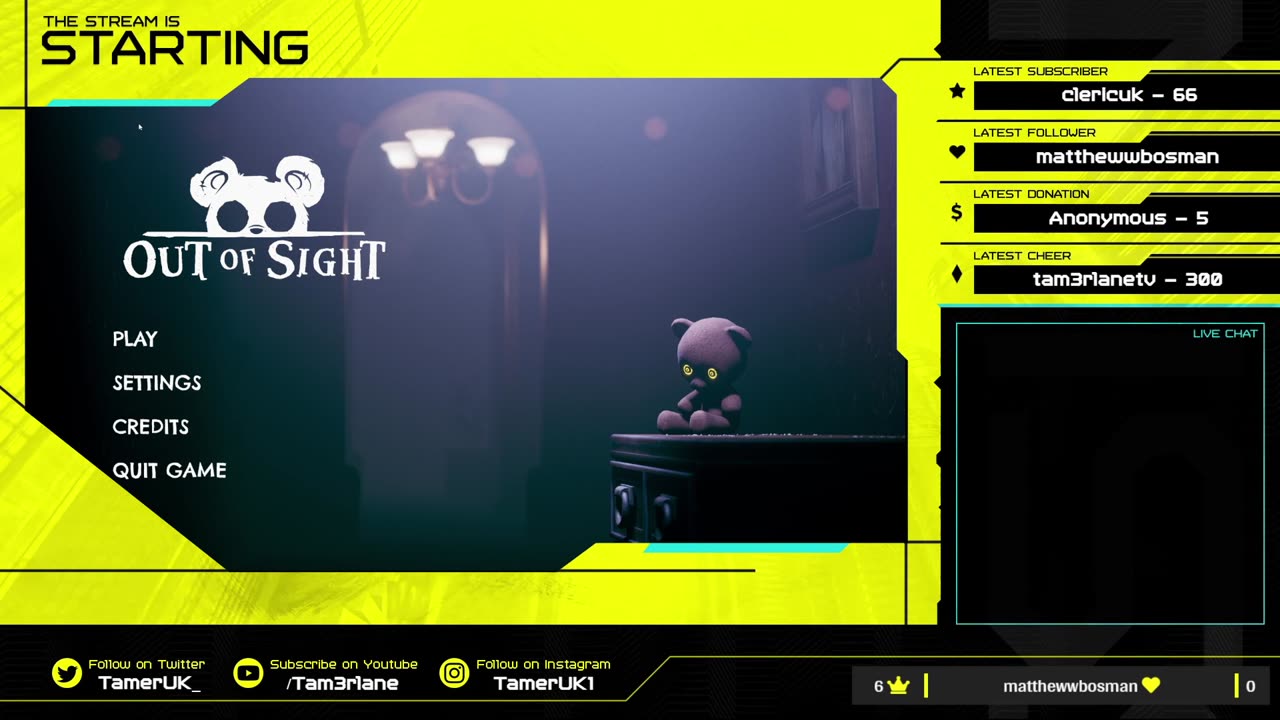 New Horror Game - Out of Sight
