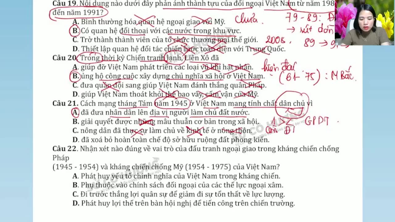 """(1) Buổi 1: Khai giảng và hướng dẫn KKGG (2) Chữa đề thi thử số 1"""