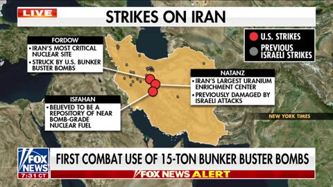 Leavitt: Iran strikes "highly successful"