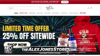 ALEX JONES - INFOWARS LIVE - ALEXJONES.NETWORK - THERE'S A WAR ON FOR YOUR MIND! ➡ THE ALEX JONES SHOW • THE AMERICAN JOURNAL WITH BREANNA MORELLO • WAR ROOM WITH HARRISON SMITH