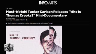 ALEX JONES - INFOWARS LIVE - ALEXJONES.NETWORK - THERE'S A WAR ON FOR YOUR MIND! ➡ THE ALEX JONES SHOW • THE AMERICAN JOURNAL WITH BREANNA MORELLO • WAR ROOM WITH HARRISON SMITH