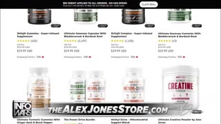 ALEX JONES - INFOWARS LIVE - ALEXJONES.NETWORK - THERE'S A WAR ON FOR YOUR MIND! ➡ THE ALEX JONES SHOW • THE AMERICAN JOURNAL WITH BREANNA MORELLO • WAR ROOM WITH HARRISON SMITH