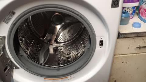 Recommendation for adding detergent to washer tub-Date: 5/30/2021