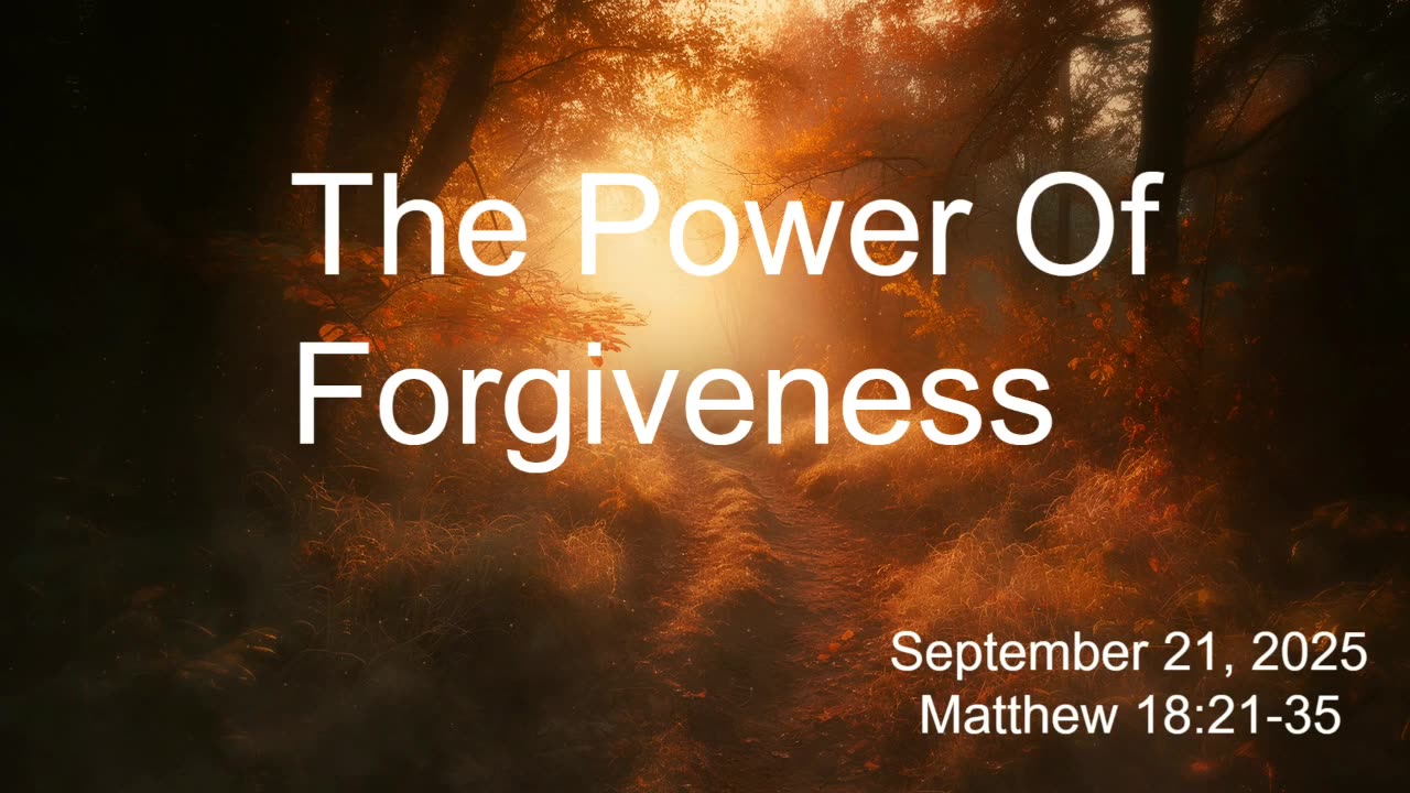 The Power Of Forgiveness