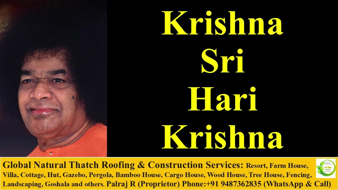 Krishna Sri Hari Krishna | Sathya Sai Bhajan | Devotional Song | Krishna Bhajan | Krishna Kirtan