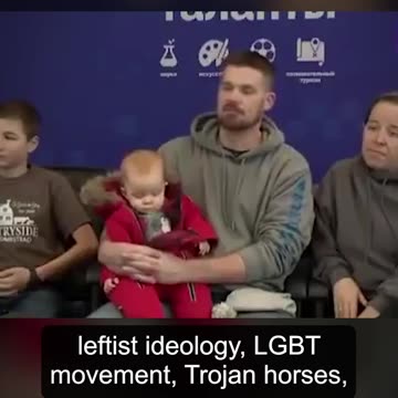 A Canadian farmer flees with his wife and seven children to escape Canadian communism