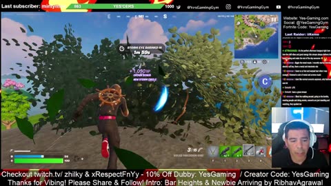 Get Over The Hump on Fortnite Daily Show with Host DjS Oh YES! Gaming in Fishers