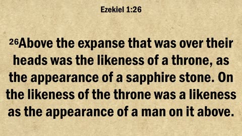 Ezekiel 1