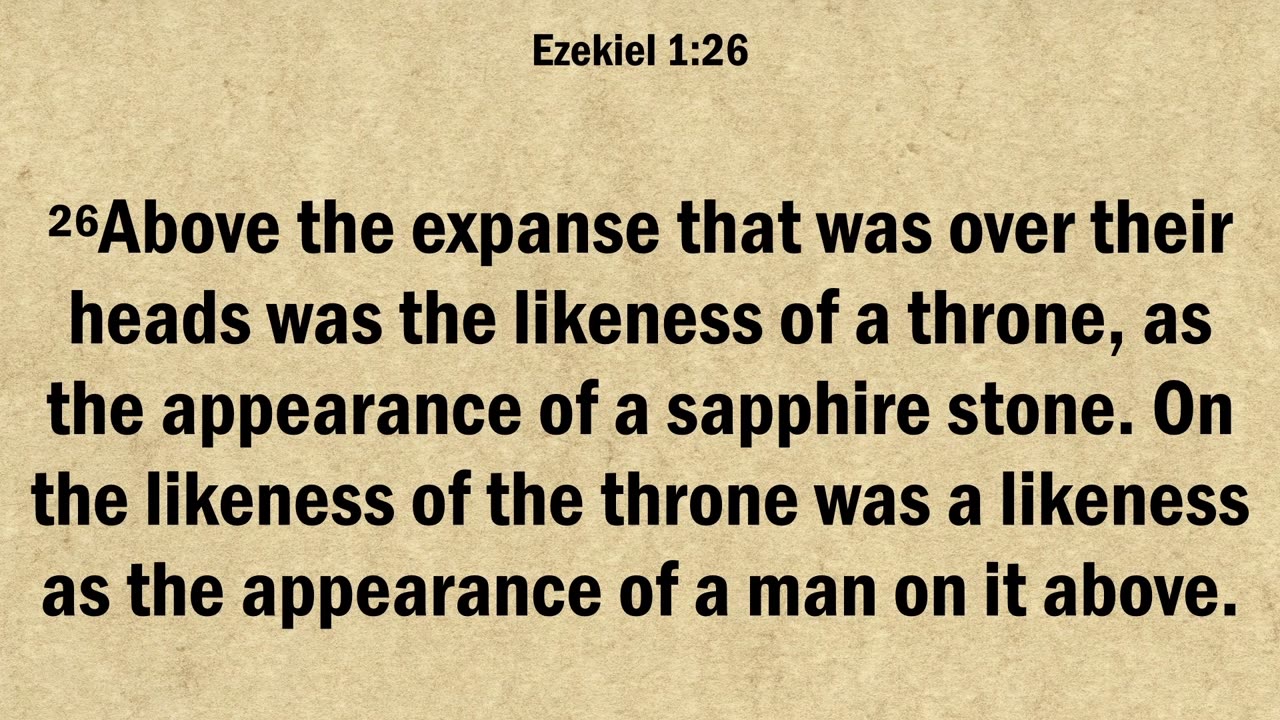 Ezekiel 1