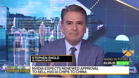 Nvidia will resume exporting H20 chips to China.
