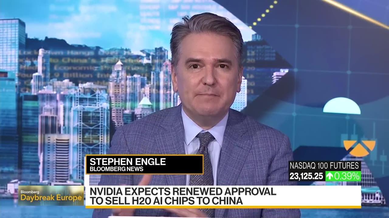 Nvidia will resume exporting H20 chips to China.