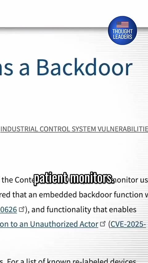 The Epoch Times FDA: Chinese Firm Has Backdoor To Americans' Patient Monitor Data