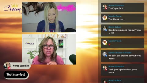 Crown Chats-And She Prayed with Lila Shaw