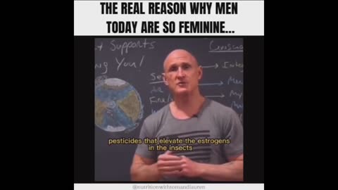 NWO: Reasons why men are getting more feminine