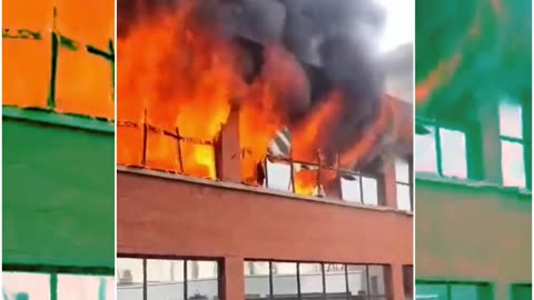 🚨 Massive Fire at Delhi College Library – Hundreds of Books Lost