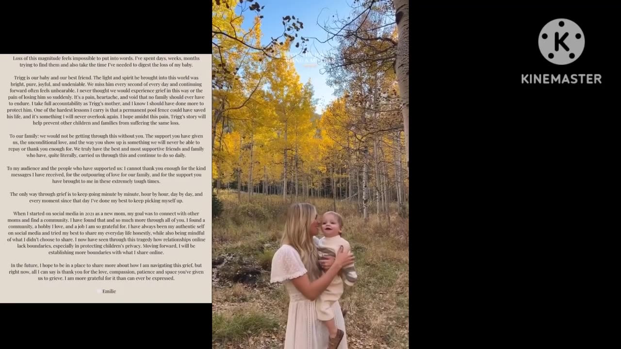 TikTok star Emilie Kiser says she ‘takes full accountability’ after young son’s tragic death