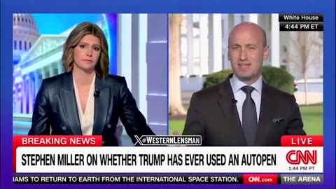 Stephen Miller REFUSES to let CNN host get him in a 'gotcha' over the autopen