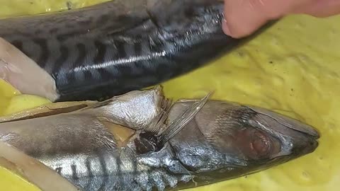 Viral. Easy Mackerel Fish Recipe #viral #shorts #cooking #food #fish #foryou #lifehacks