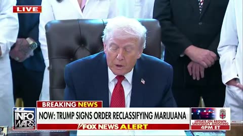 BREAKING: President Trump Announces Executive Order Rescheduling Marijuana