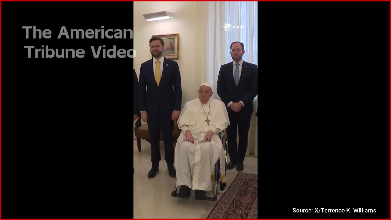 Watch: VP Vance Meets With Pope Francis Shortly Before His Death On Easter Sunday