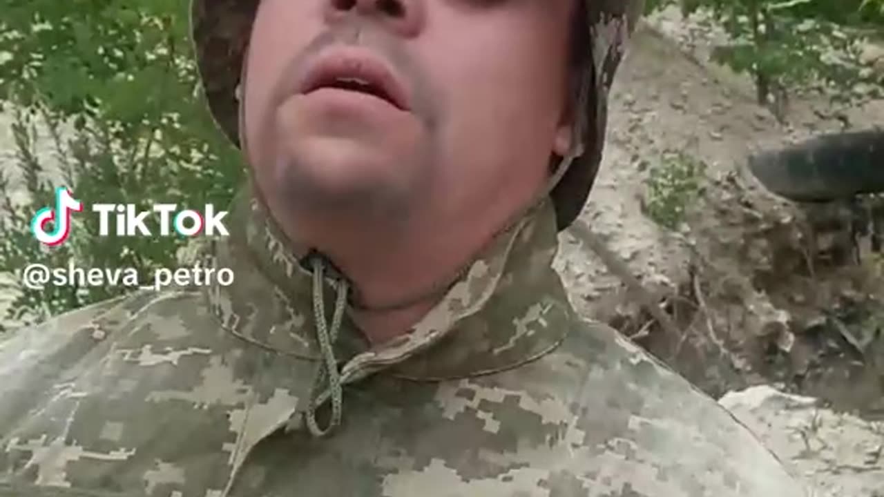 Ukrainian soldier we are winning