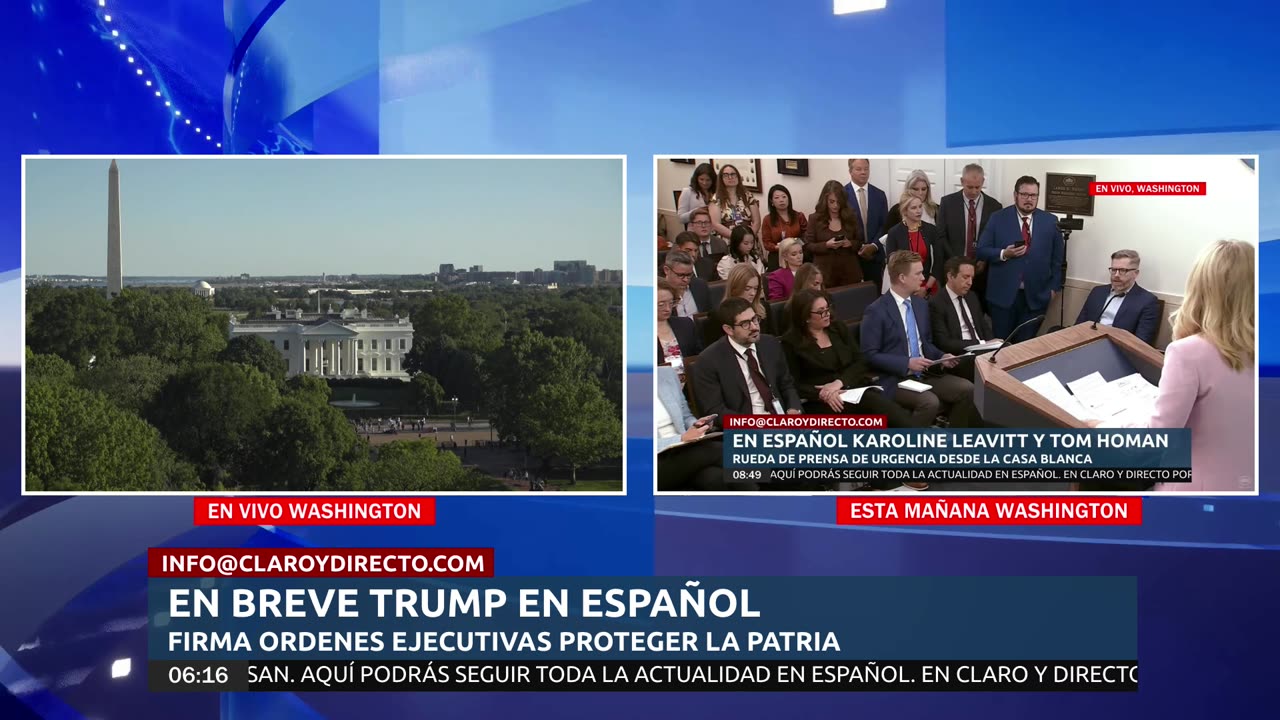 EN VIVO Y ESPAÑOL Trump recibe en Casa Blanca a Philadelphia Eagles y firma ordenes ejecutivas