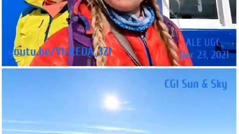 Real Sky Vs TFE CGI background