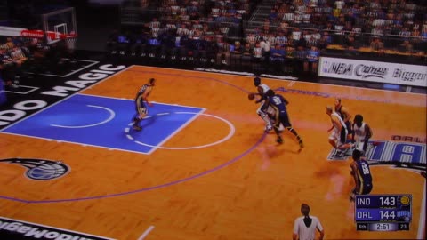 NBA2K: Indiana Pacers vs Orlando Magic (2OT-Buzzer Beater)