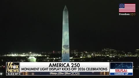 Freedom 250 in the News: The Illumination of America at the Washington Monument