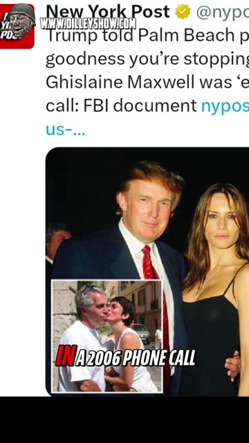 Trump's Epstein Whistleblower Claim, Deep State Hates Him!
