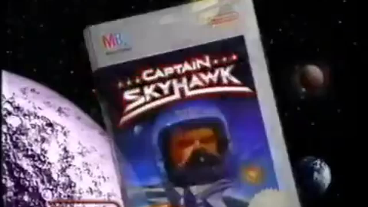Captain Skyhawk from Acclaim - 1989 commercial