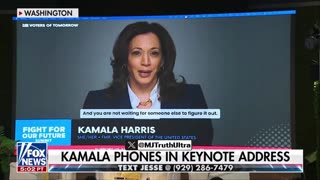 Democrats let a PANDA open for Kamala Harris