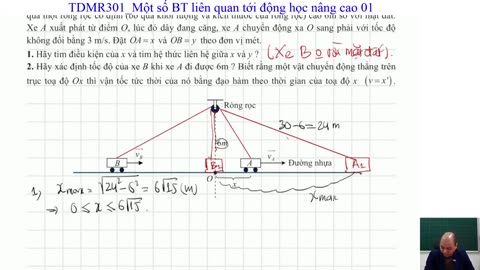 "TDMR301_Một số BT liên quan tới động học nâng cao "