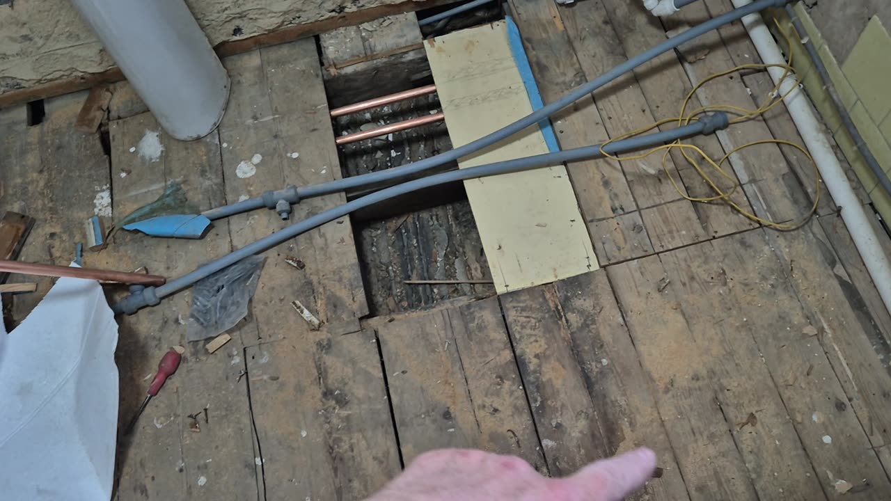 Laminated floor