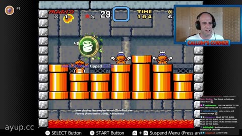 ayupcc - Callum's Corner - 07/07/25 - Monday Mario