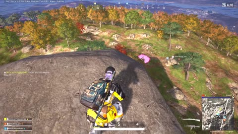 Precision from the Peak 🔥 Kar98k Double Headshot | PUBG Console Clip