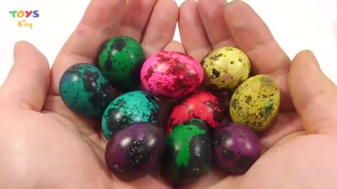 How to make colorful bird eggs