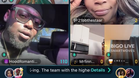 LEO AND HOOD ROMANTIC GO AT IT LINED PK WITH TOMI K 21BADBIHH AND MORE BIGO LIVE