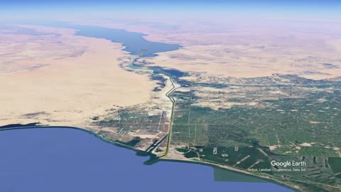 Crossing the Suez Canal - From Red Sea to Mediterranean